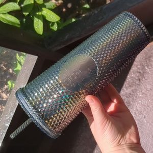 Starbucks RARE Venti Black Holographic (Fall) Studded Cup 2020 release